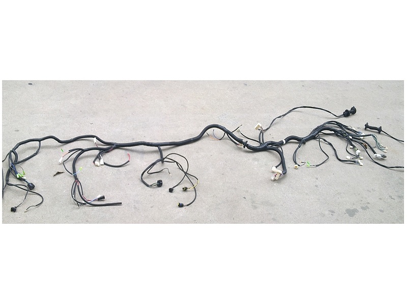 Car chassis wire harness