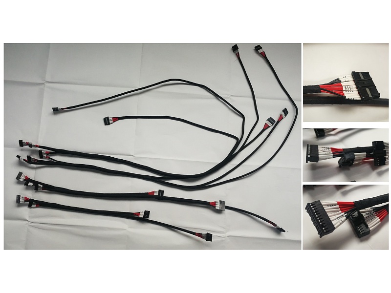 Signal acquisition wire harness