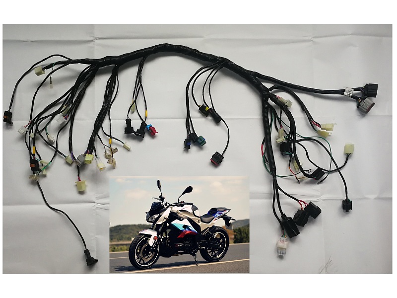 Electrojet motorcycle main wire harness